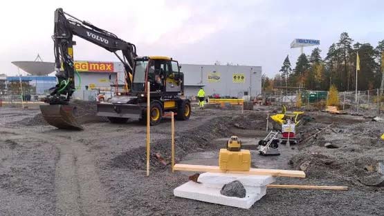 Du kan hyra grävmaskin i Gävle via Jtech